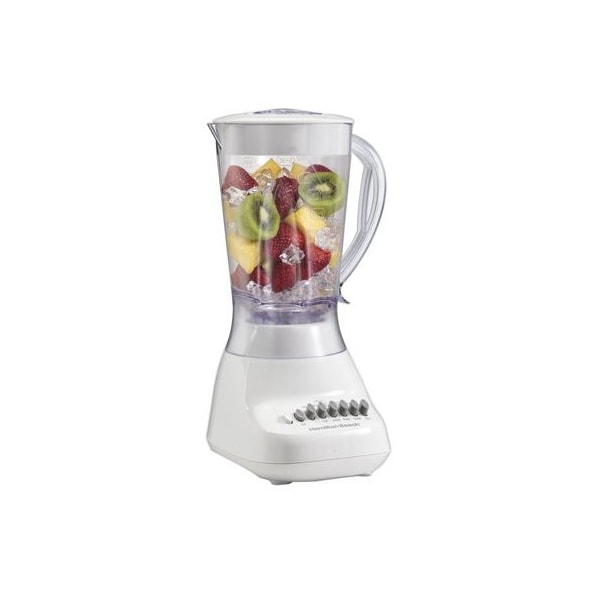 Hamilton Beach Brands 10SPD 400W WHT Blender 50166 Zoro